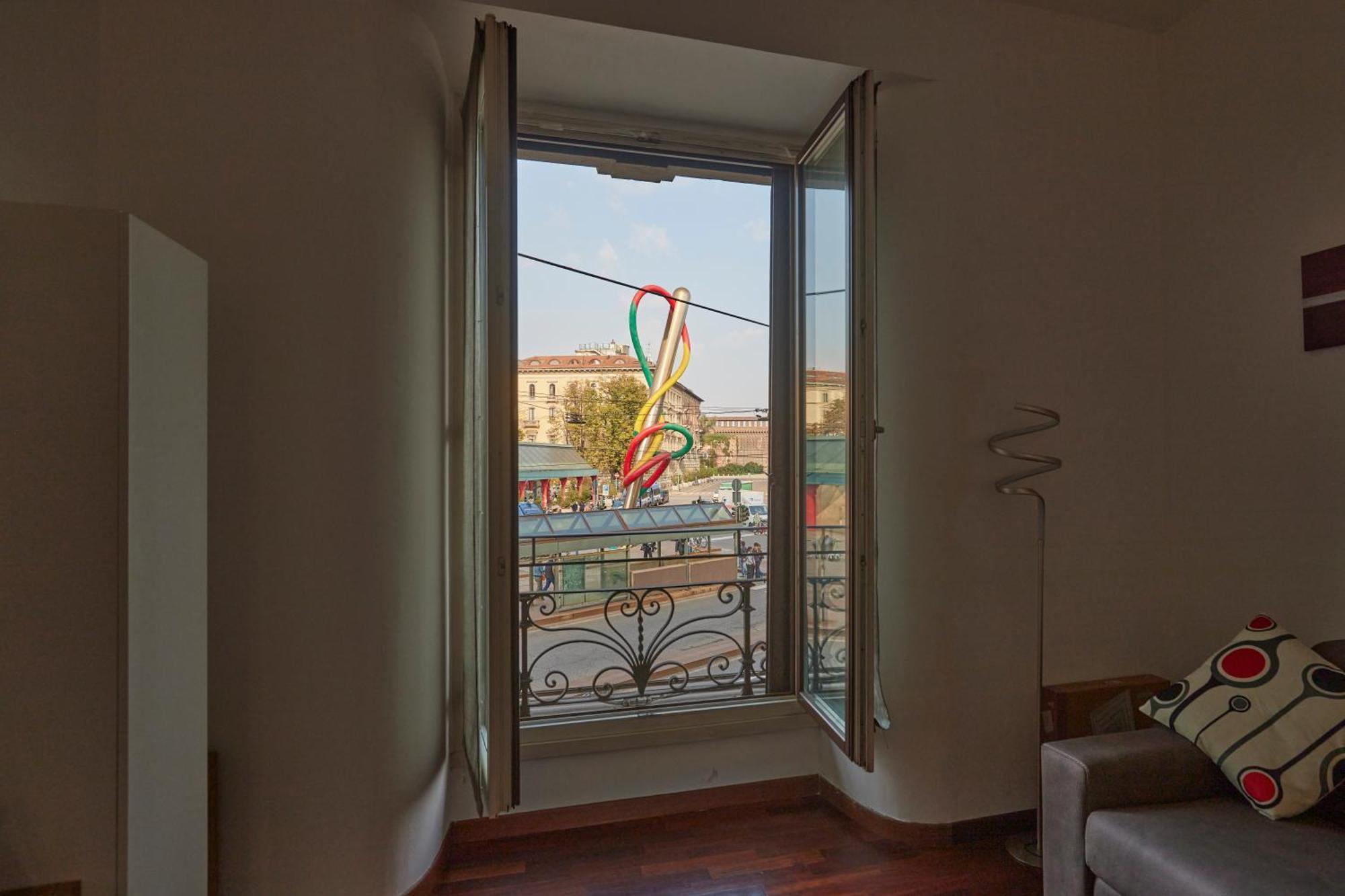Cadorna Cityview Flat - Strategic Position In The Middle Of The Square Mailand Exterior foto